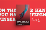 Tarif - 21 fonts, a Slab Serif Font by Zetafonts (Thumbnail 4 of 13)