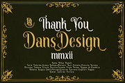Cupsky, a Blackletter Font by dansdesign (Thumbnail 6 of 6)