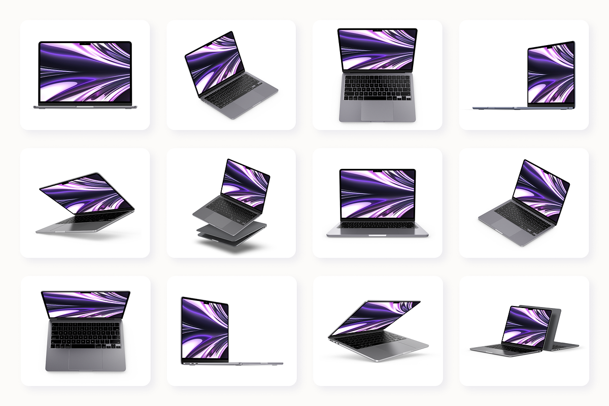 MacBook Air M2 Mockups, an iPhone Mockup by 360 Mockups (Photo 9 of 11)