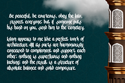 Shiva, a Script Font by almazstudio (Thumbnail 6 of 10)