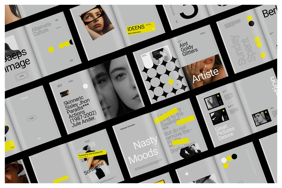 OBJEKT Creative Portfolio, a Magazine Template by Arif Tri Ananta (Photo 1 of 14)