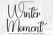 Winter Moment, a Handwritten Font by FreshTypeINK (Thumbnail 1 of 8)