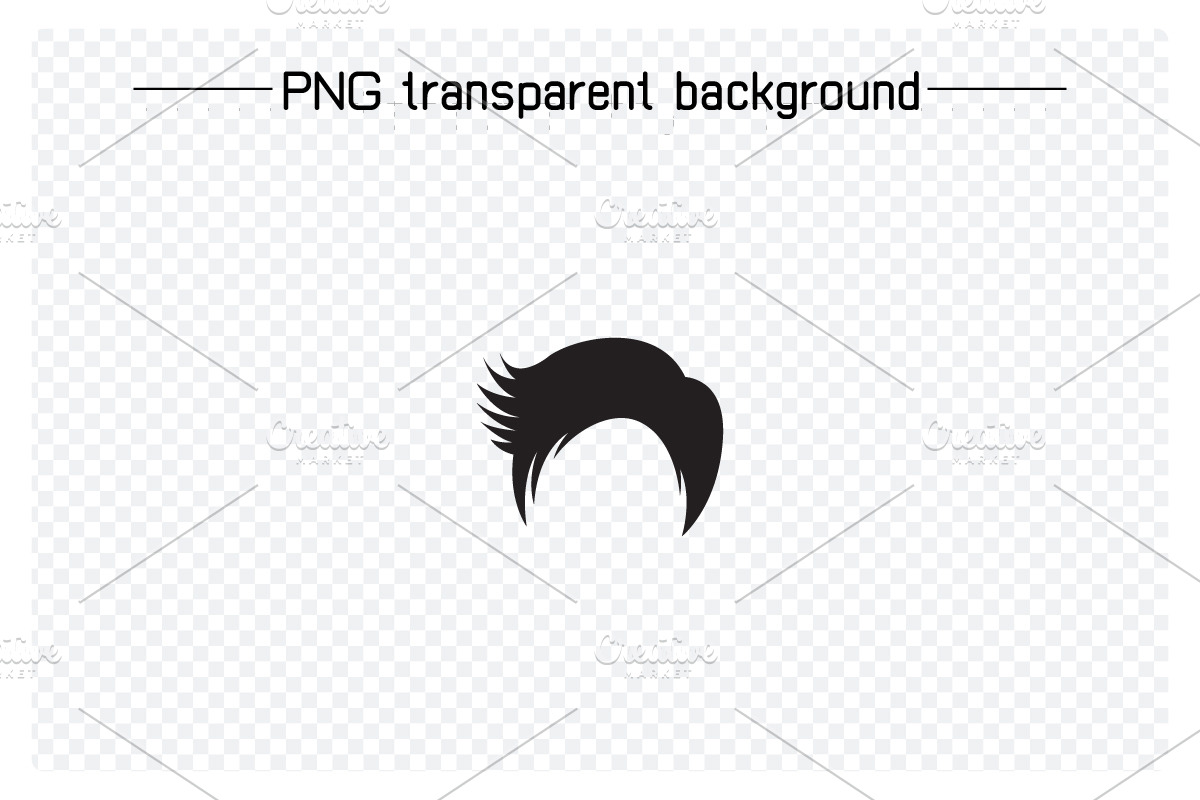 Hairstyle Illustrations Vector Set, a Person Illustration by Designfour (Photo 6 of 7)