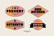 Justock Font - Black Slab, a Slab Serif Font by giemons™ (Thumbnail 5 of 9)