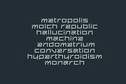 Magtsx Font, a Sans Serif Font by baqoos (Thumbnail 5 of 10)