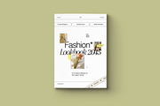 Experimental Fashion Lookbook, a Brochure Template by fakhroo (Thumbnail 1 of 9)