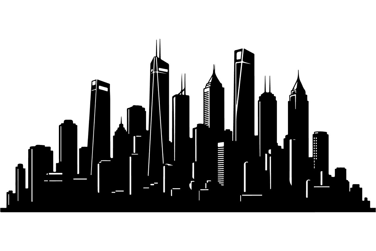 City Skyline Silhouette Bundle, an Object Graphic by Creativeshirt (Photo 2 of 20)