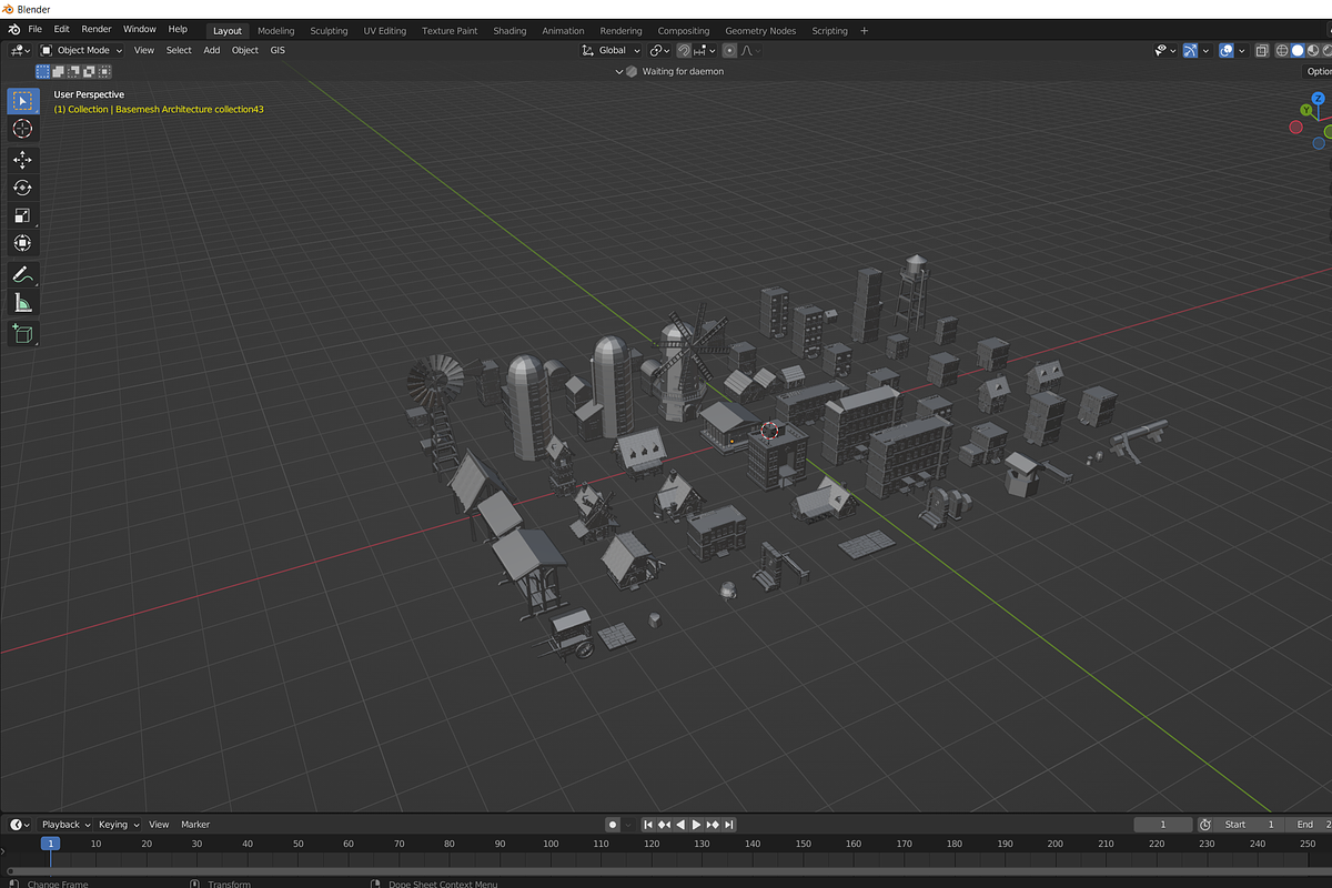 Basemesh chairs collection, an Architecture 3D Model by MohamedHussien1 (Photo 4 of 5)