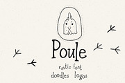 Poule Serif Rustic Font, a Serif Font by LABFcreations (Thumbnail 1 of 16)