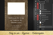 Christmas Card Template Photoshop 03, a Card Template by Nifty Template Studio (Thumbnail 7 of 10)
