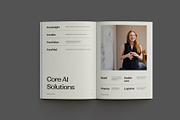 Green Minimal Company Profile, a Brochure Template by Neermana (Thumbnail 6 of 12)