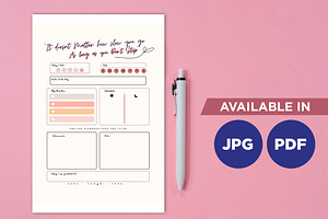 Quote Planner Printable Planifier