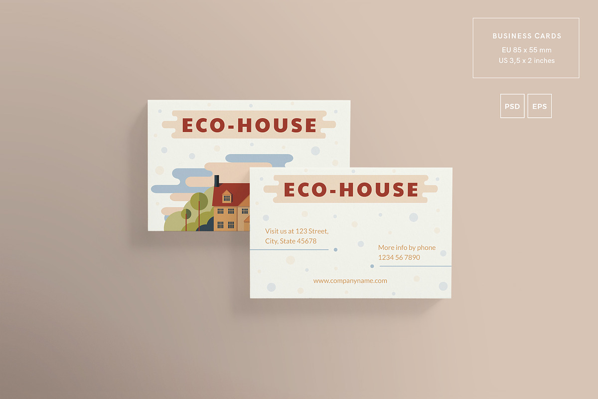 Mega Bundle | Eco House, a Poster Template by Amber Graphics (Photo 4 of 21)