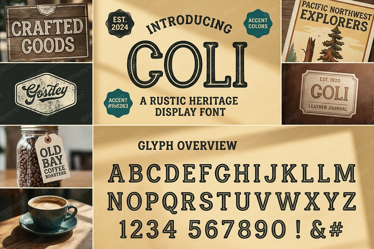Coli | Modern Luxury Serif, a Serif Font by Astuti Studio (Photo 9 of 22)