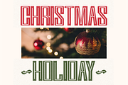 Dancing Holiday - Outline Display, a Sans Serif Font by Pian45 Studio (Thumbnail 3 of 6)