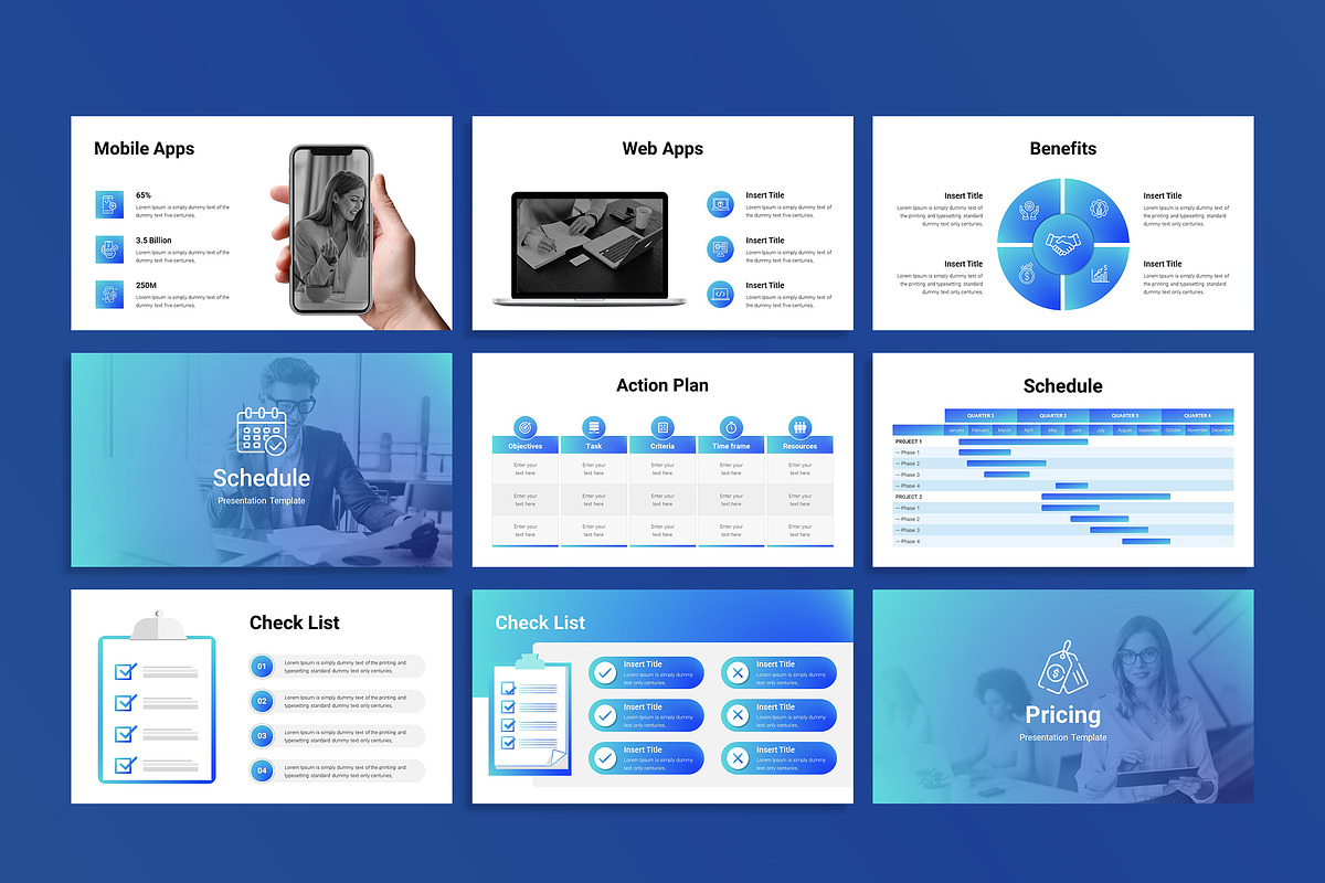 Business Plan PowerPoint Template, a Presentation Template by Spark_Creative (Photo 7 of 12)