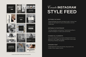 Canva Instagram Templates For Coach