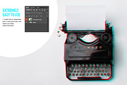 Quick 3D Anaglyph Effect, a Layer Style Add-On by Evlogiev Studio (Thumbnail 3 of 4)