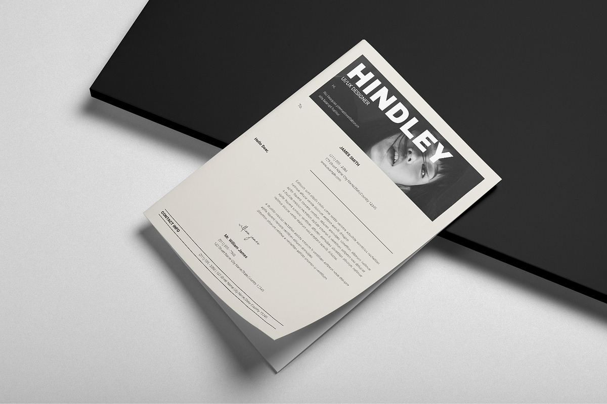 Resume CV Template | Canva, a Resume Template by ElvinPrint (Photo 3 of 6)