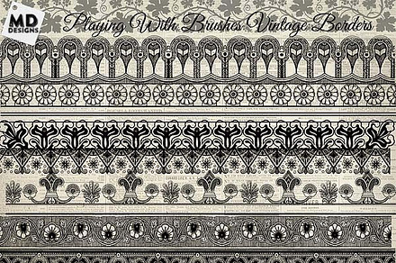 Vintage Style Borders