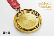 Round Medal Mockup Set - 10 PSD, a Mockup by Remnand Studio (Thumbnail 1 of 12)