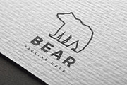 Bear vector line logo, a Branding & Logo Template by Magda (Thumbnail 3 of 3)