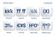 GC Kabuki - New Grotesque Sans, a Sans Serif Font by Glyphonic (Thumbnail 5 of 15)
