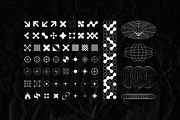 Retro-Futuristic Shapes Collection, an Object Graphic by pixelbuddha.net (Thumbnail 3 of 17)