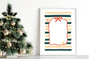 Coquette Christmas Frame Sublimation, an Illustration by Canvas Craft (Thumbnail 3 of 5)