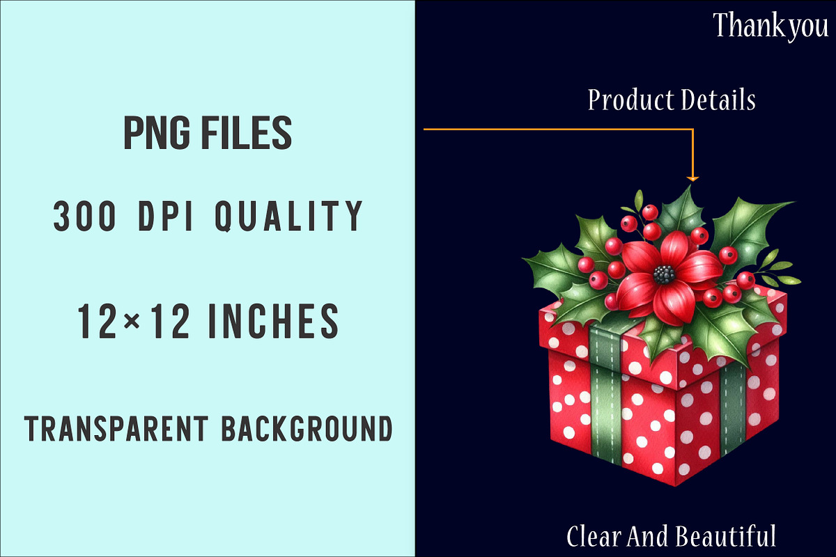 Christmas present clipart bundle, an Illustration by SinaCreation (Photo 6 of 7)