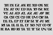 Cylarith Draketh – Serif Font, a Serif Font by NDNL Studio (Thumbnail 11 of 11)