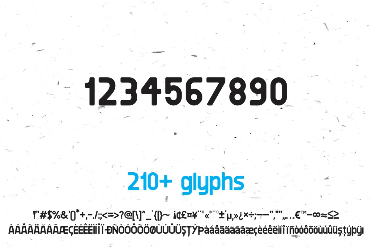 Revolution Typeface preview 4