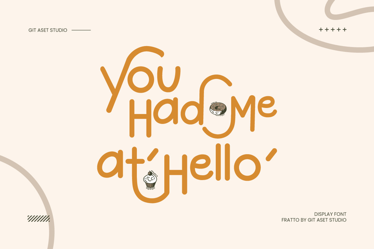 Fratto - Display Playful font, a Handwritten Font by gitasetstudio (Photo 4 of 6)
