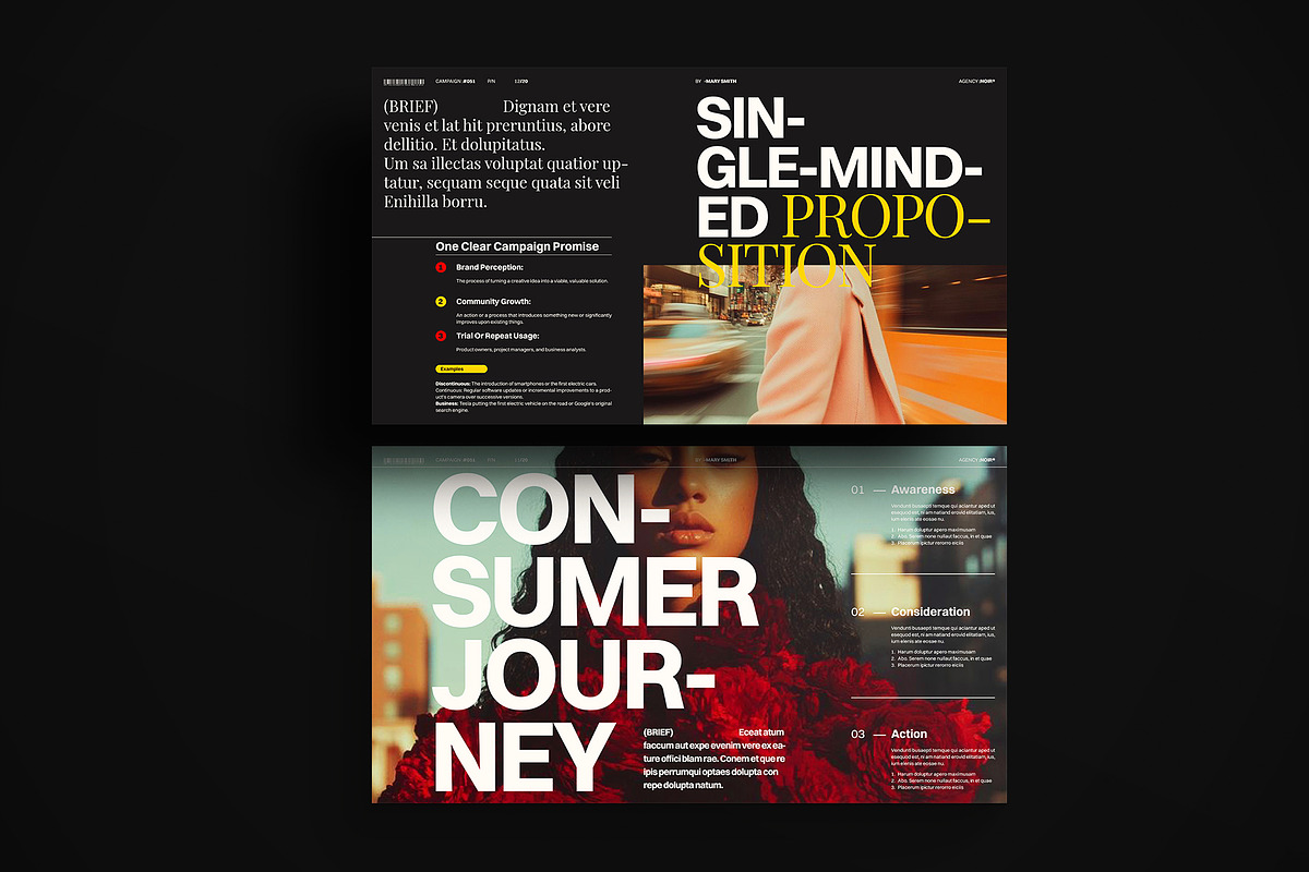 Creative Brief Campaign Template, a Presentation Template by ArtisanaAura (Photo 5 of 9)