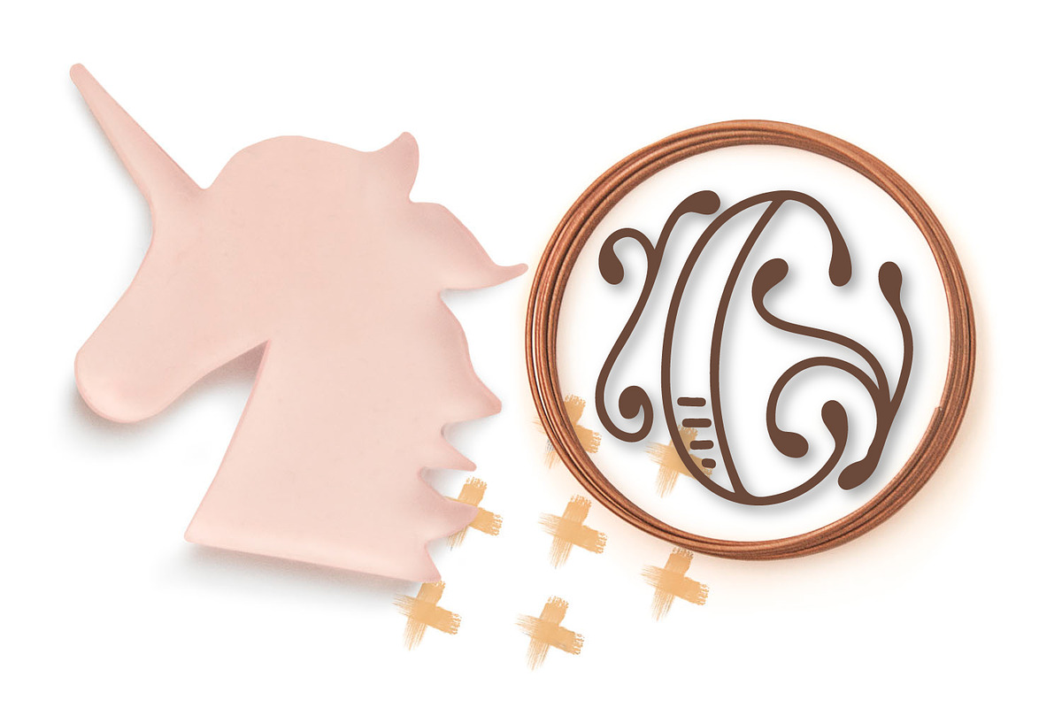 MONOBAM -Hand Lettered Monogram Font preview 8