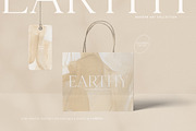 Earthy Paintings. Textures & Shapes, a Background Graphic by mekkêtto (Thumbnail 6 of 18)