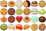 Cookies Clipart, a Food Illustration by Forhadx5 (Thumbnail 3 of 9)