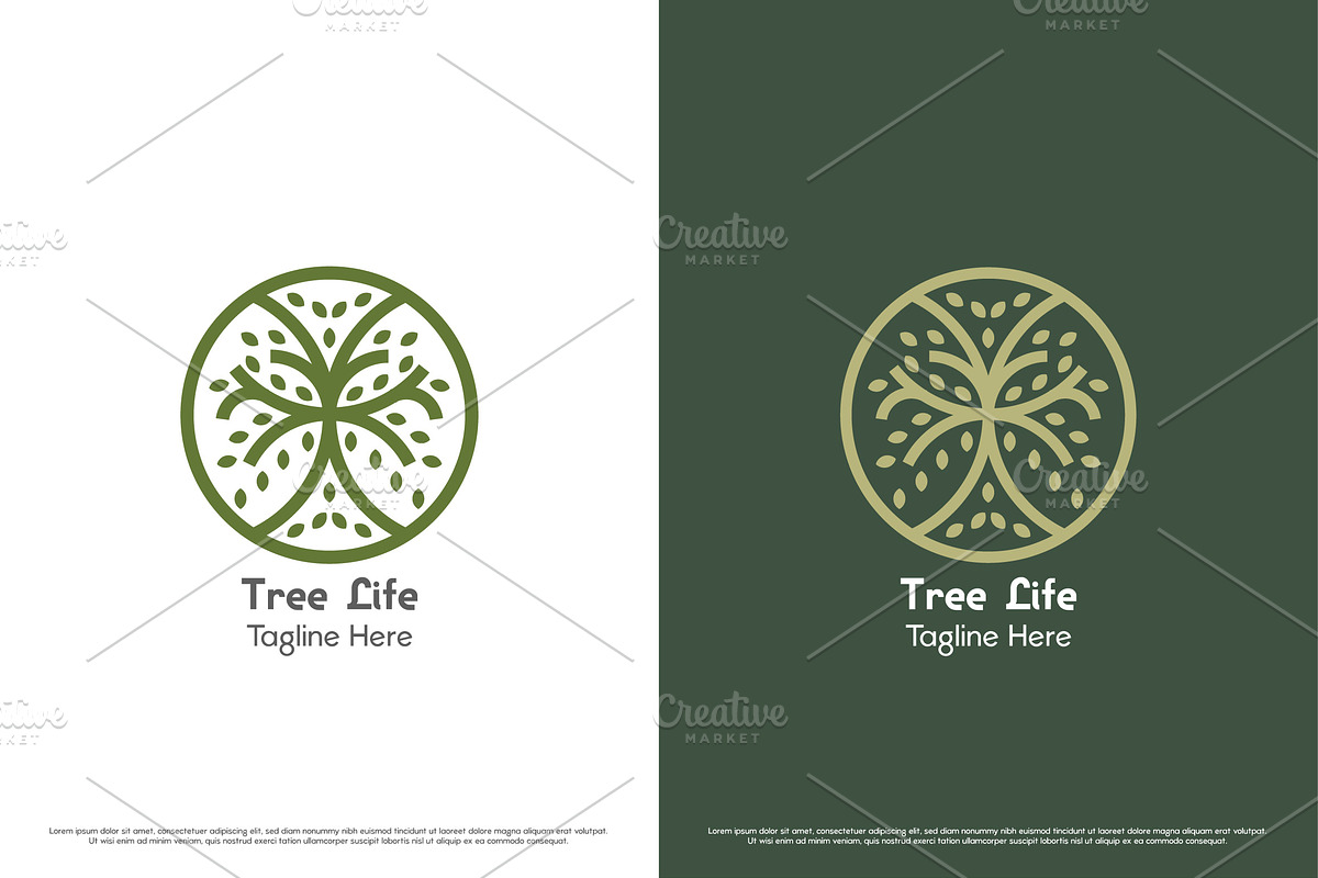 Oak Tree Nature Logo Design Icon, a Branding & Logo Template by Morvana Crew