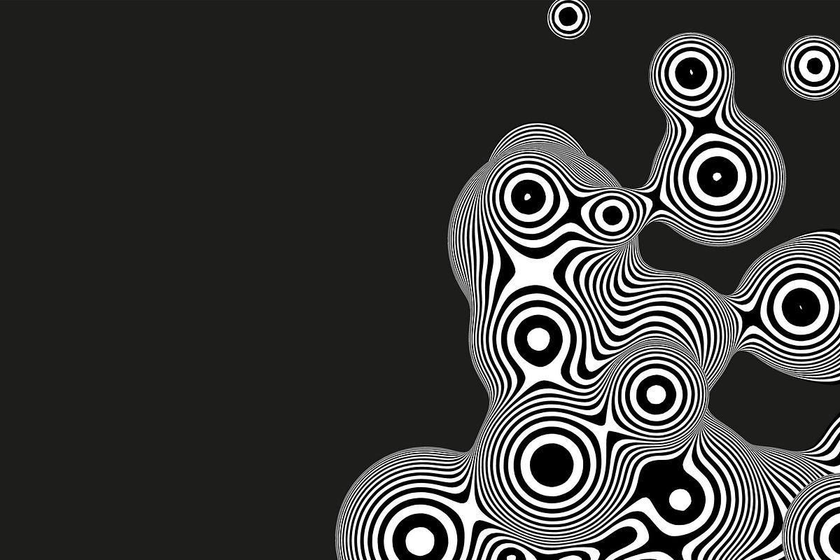 50 Zebra Metaballs, an Object Graphic by GarryKillian (Photo 48 of 51)