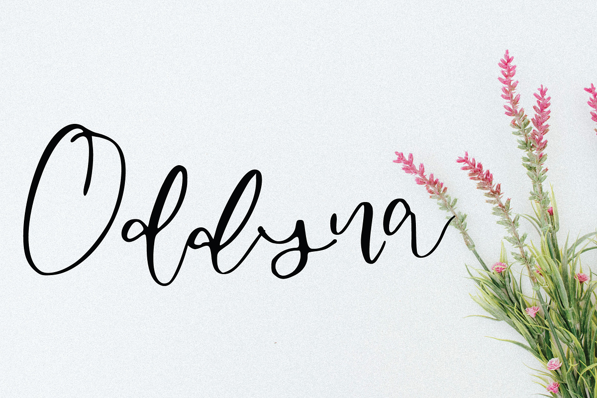 tasyamyta font preview 3