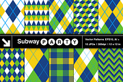 Rio Golf Style Vector Patterns, a Pattern Graphic by SubwayParty (Thumbnail 1 of 4)