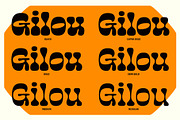 Gilou, a Sans Serif Font by Flavortype (Thumbnail 2 of 17)