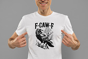 F-CAW-F Halloween Raven, Halloween P, an Illustration by Daily.Designs (Thumbnail 3 of 5)