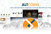 AltCoins Crypto WordPress Theme, a WordPress Template by cwsthemes (Thumbnail 2 of 5)