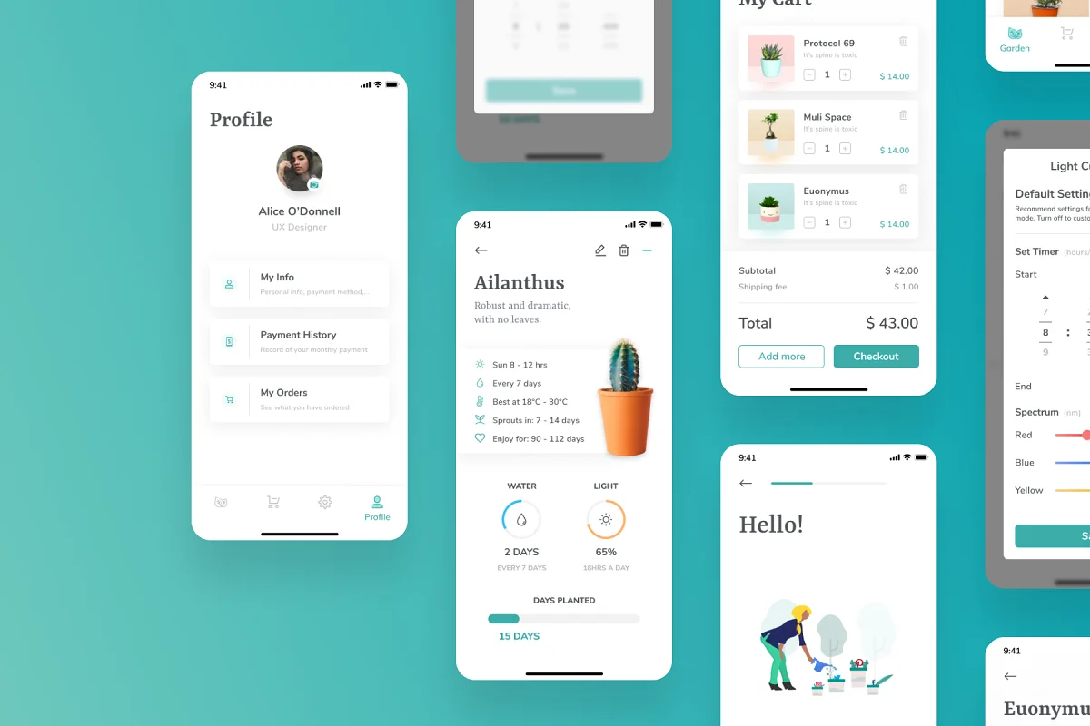 EGarden - SmartGarden Management App, an App Template by Capi Product (Photo 7 of 8)