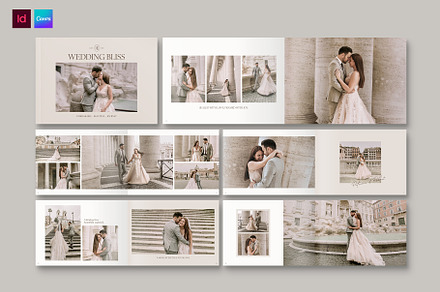 Wedding Photo Album Template, a Brochure Template by BrandPacks
