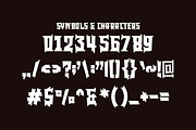 Moshu - Funky Display Font, a Serif Font by lelevien (Thumbnail 2 of 4)