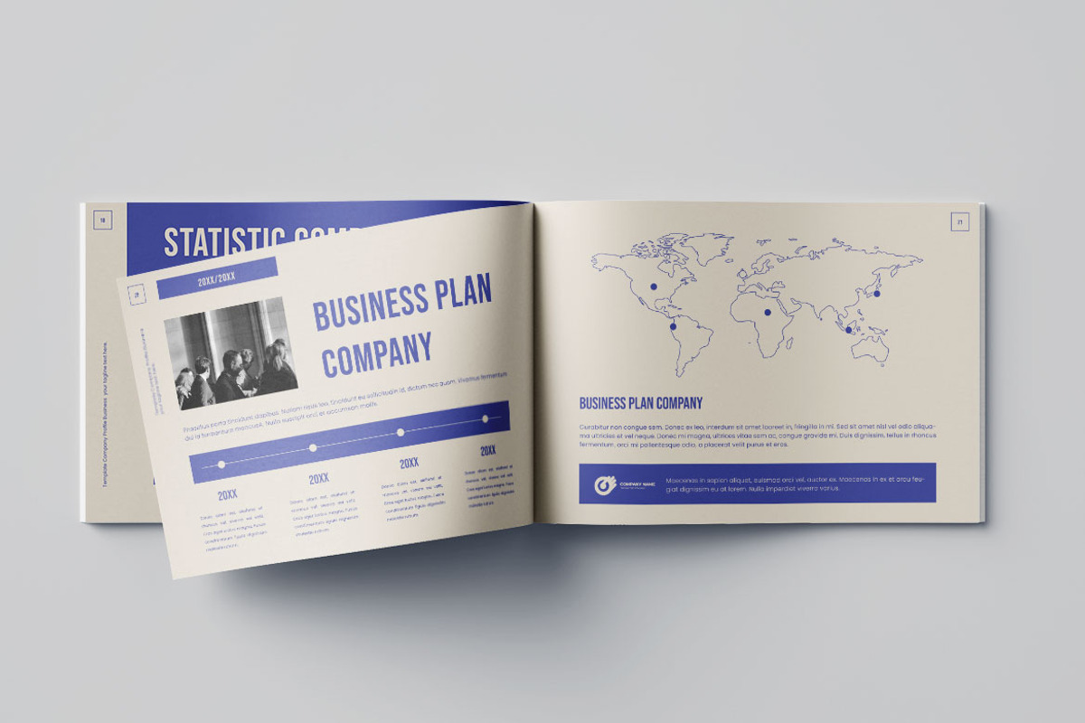 Business Company Profile Vol.55, a Brochure Template by Bewalrus Studio (Photo 11 of 13)