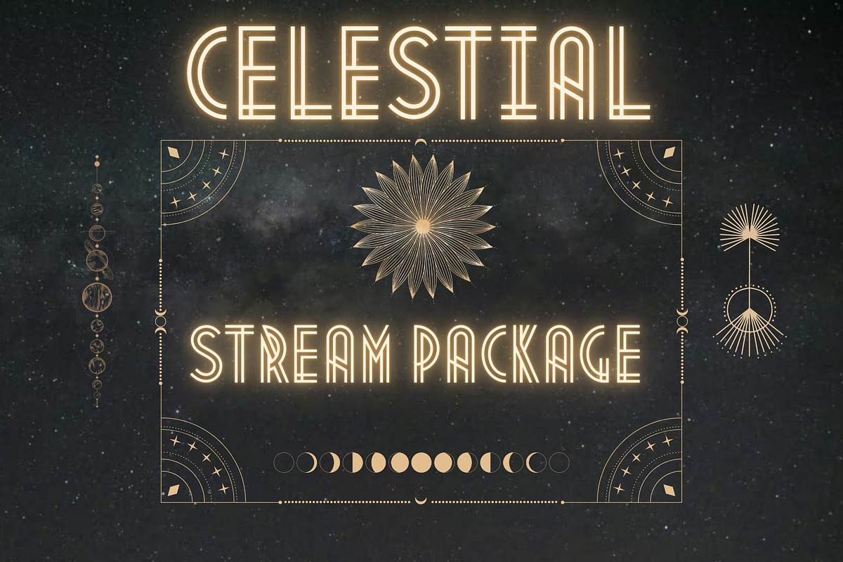 Animated Celestial Stream Package, a Templates & Theme by KatieLearns (Photo 1 of 7)