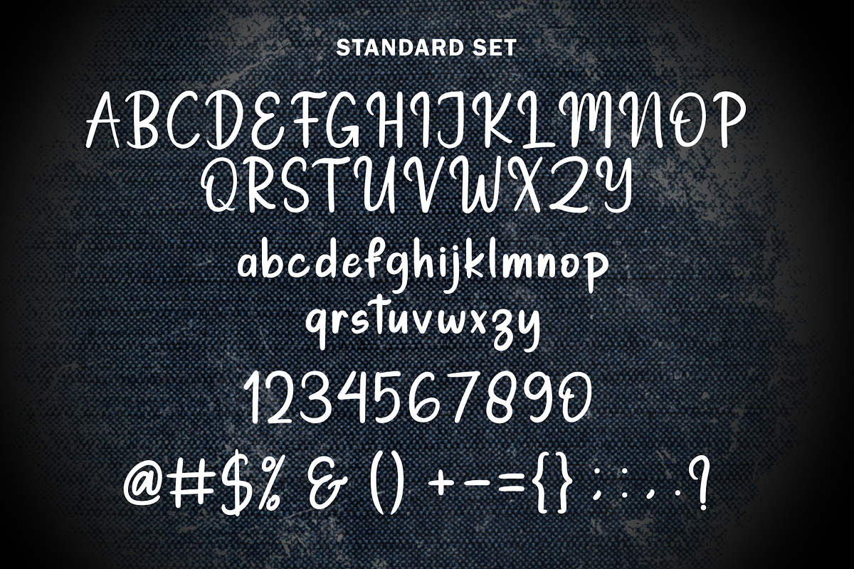Continentals Modern San Serif Font, a Script Font by Guavanaboy (Photo 7 of 8)